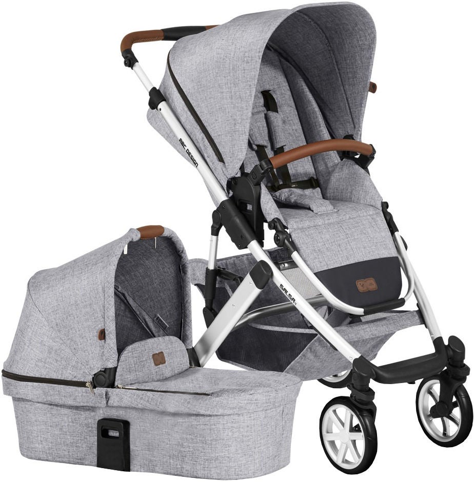 ABC Design Salsa 4 Duovogn, Grey ABC Design Salsa 4 Duovogn, Grey