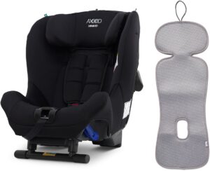 Axkid Minikid 1 Bagudvendt Autostol inkl. Ventilerende Hynde, Black/Grey