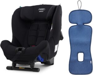 Axkid Minikid 1 Bagudvendt Autostol inkl. Ventilerende Hynde, Sort/Bijou Blue
