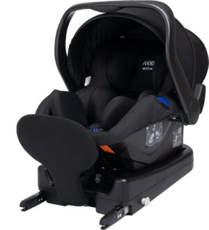 Axkid Modukid Infant Autostol Baby, Black Inkl. Base