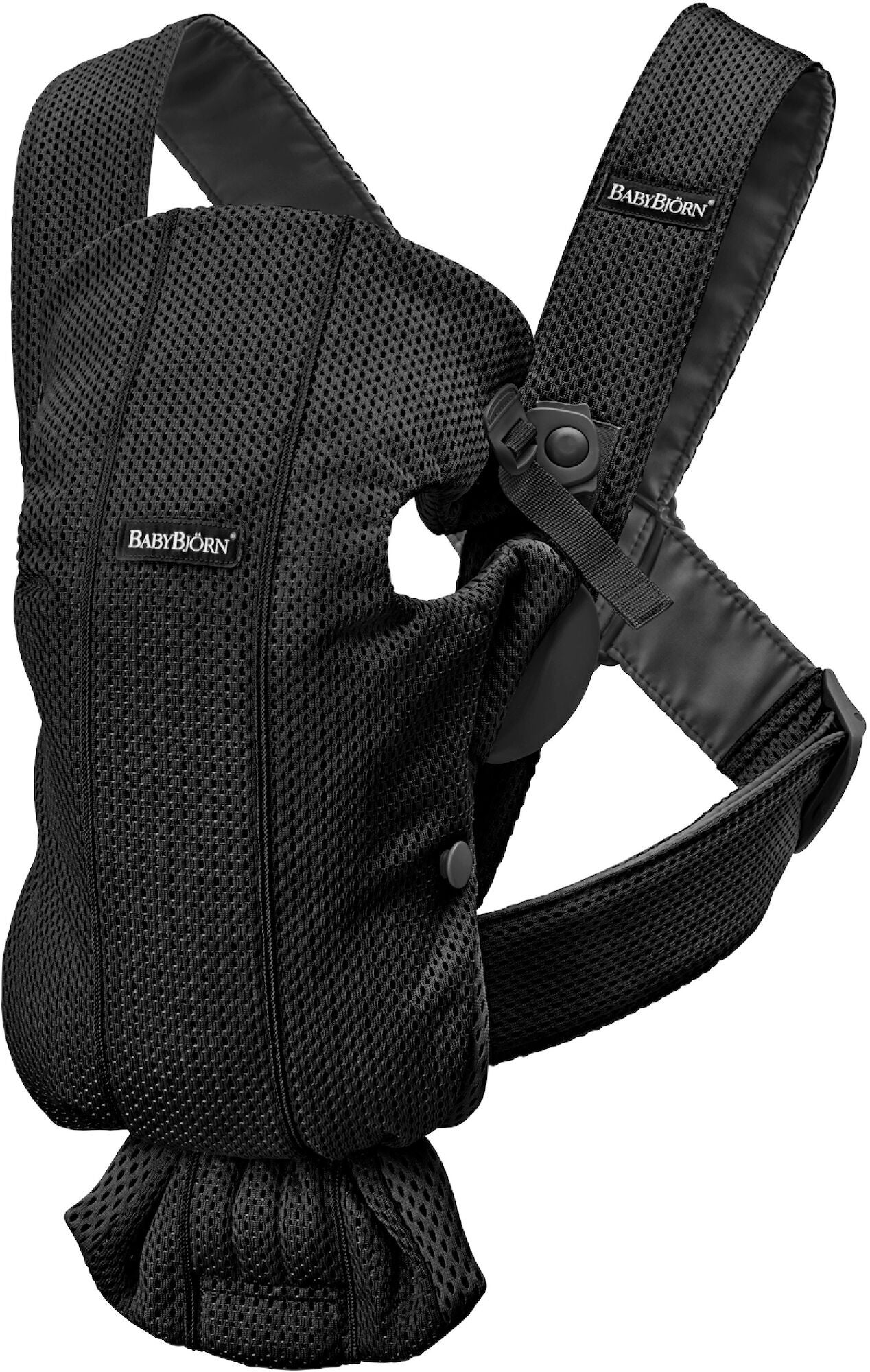 BabyBjörn Bæresele Mini 3D Mesh, Sort BabyBjörn Bæresele Mini 3D Mesh, Sort
