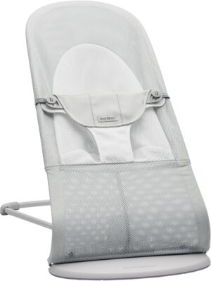 BabyBjörn Balance Soft Skråstol, Silver/White