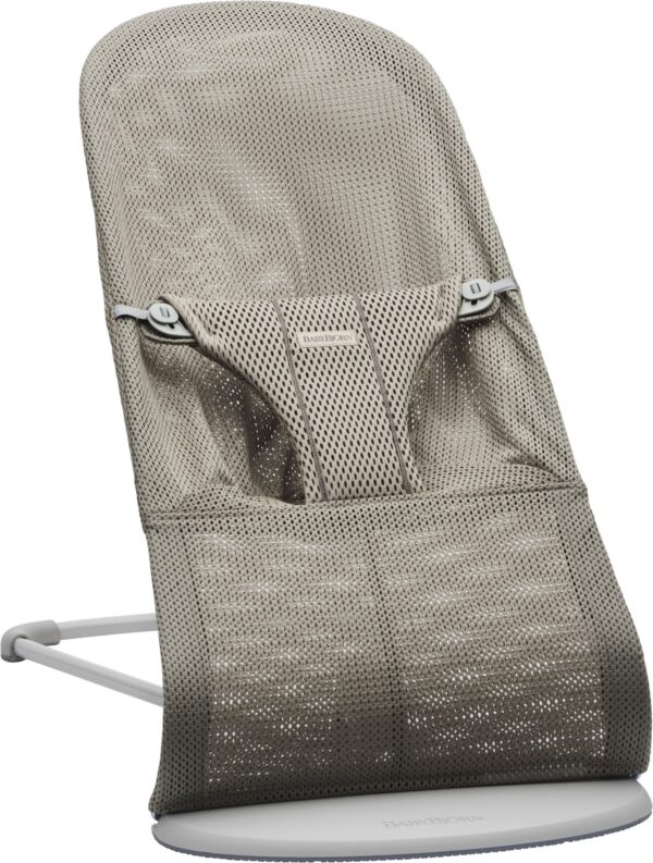 BabyBjörn Bliss Skråstol Mesh, Grey Beige