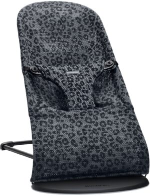 BabyBjörn Bliss Skråstol Mesh Leopard, Antracit