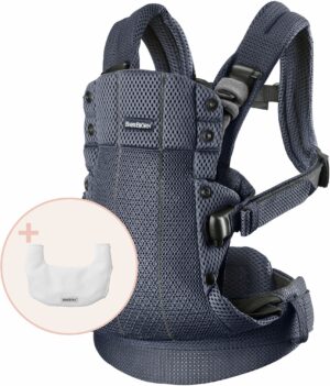 BabyBjörn Harmony Bæresele 3D Mesh inkl. Hagesmæk, Anthracite