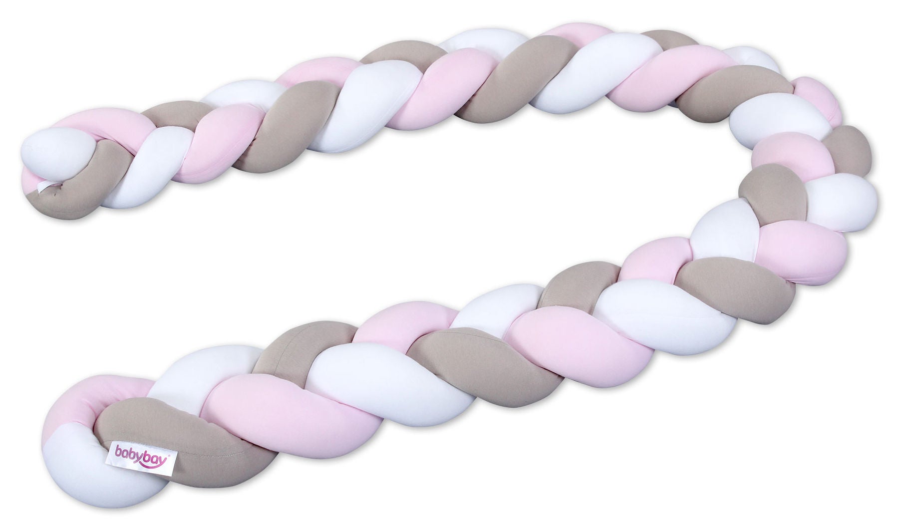 Babybay Babynest Slange, Hvid/ Beige/Rose Babybay Babynest Slange, Hvid/ Beige/Rose