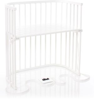 Babybay Bedside Crib Boxspring, White