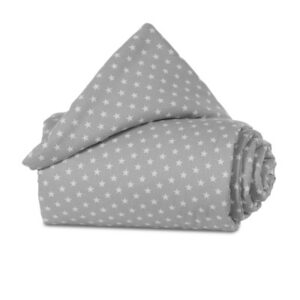 Babybay sengerand til original - Light Grey/Stars White