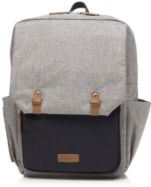 Babymel George Puslerygsæk, Grey/Black