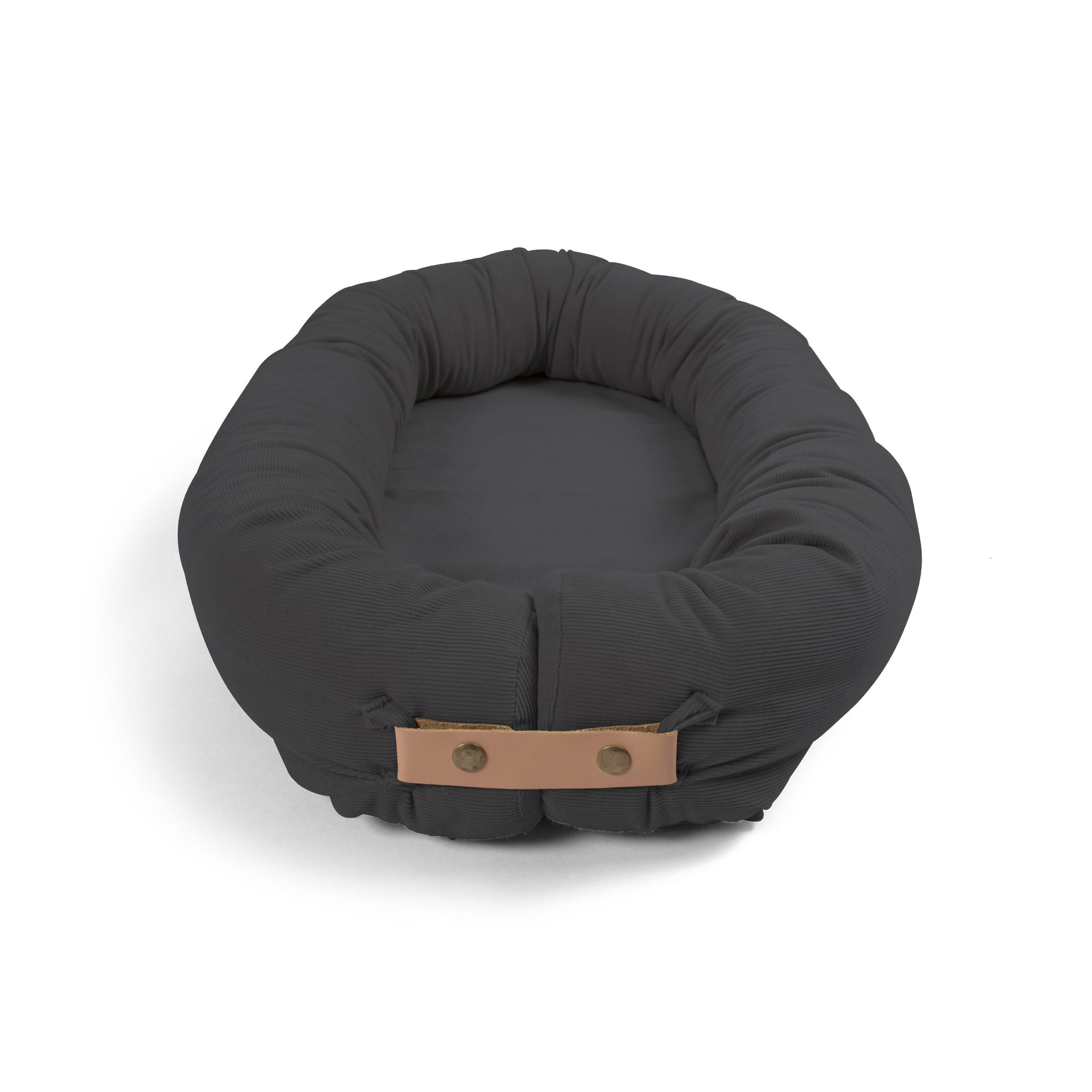 Babynest - Fløjl - Stone grey Babynest - Fløjl - Stone grey