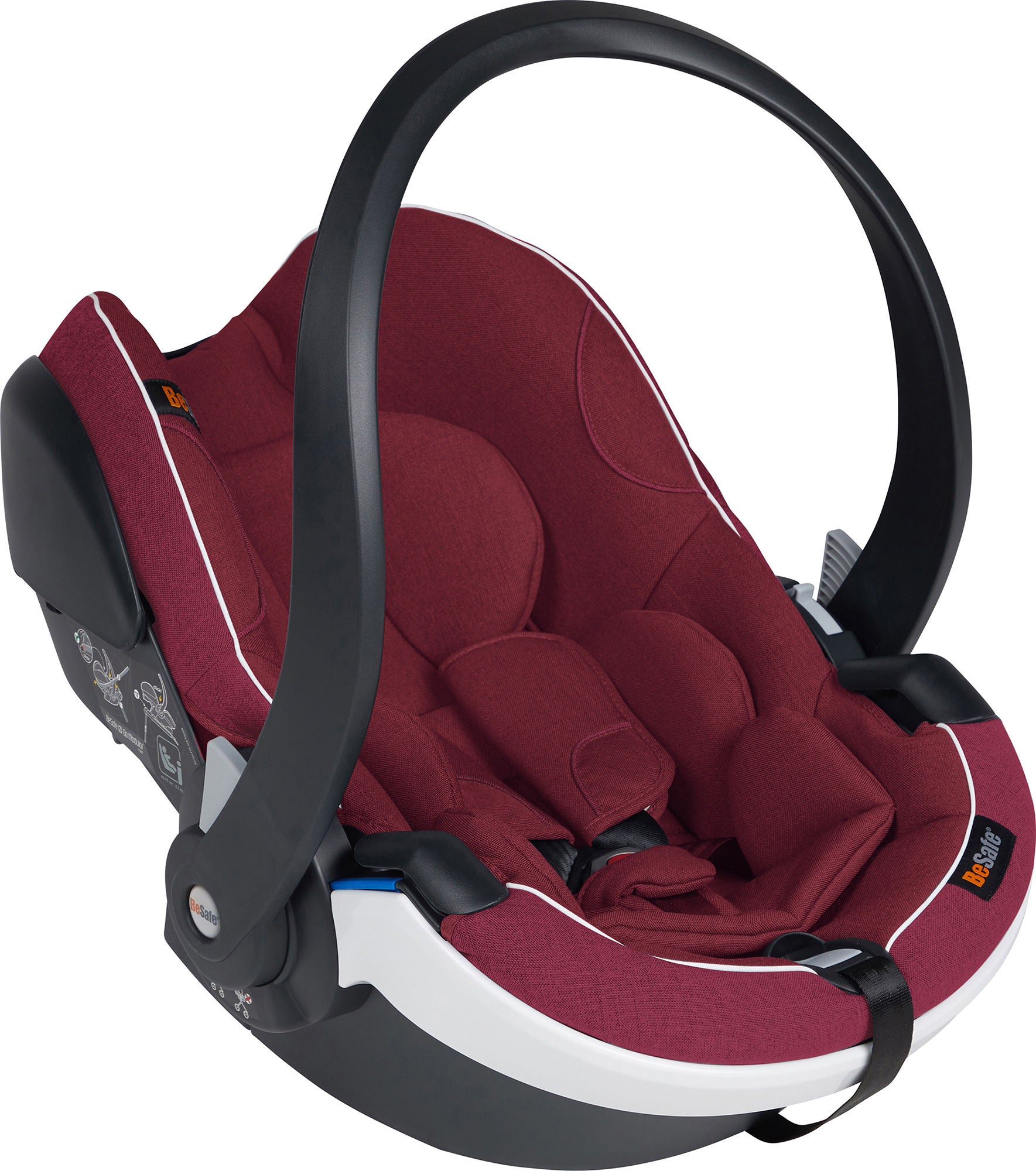 BeSafe iZi Go Modular X1 i-Size Autostol Baby, Burgundy Mélange BeSafe iZi Go Modular X1 i-Size Autostol Baby, Burgundy Mélange