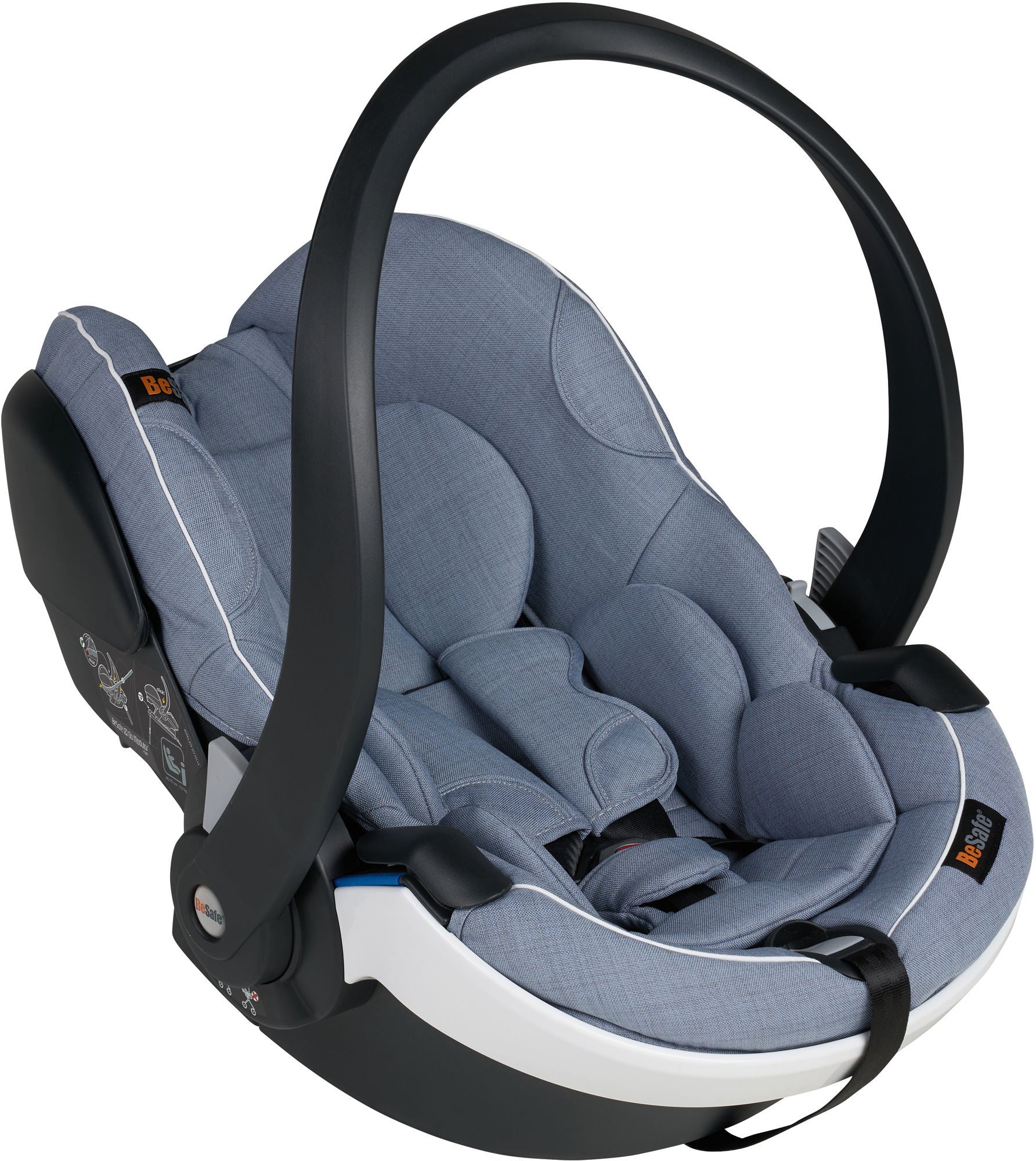 BeSafe iZi Go Modular X1 i-Size Autostol Baby, Cloud Mélange BeSafe iZi Go Modular X1 i-Size Autostol Baby, Cloud Mélange
