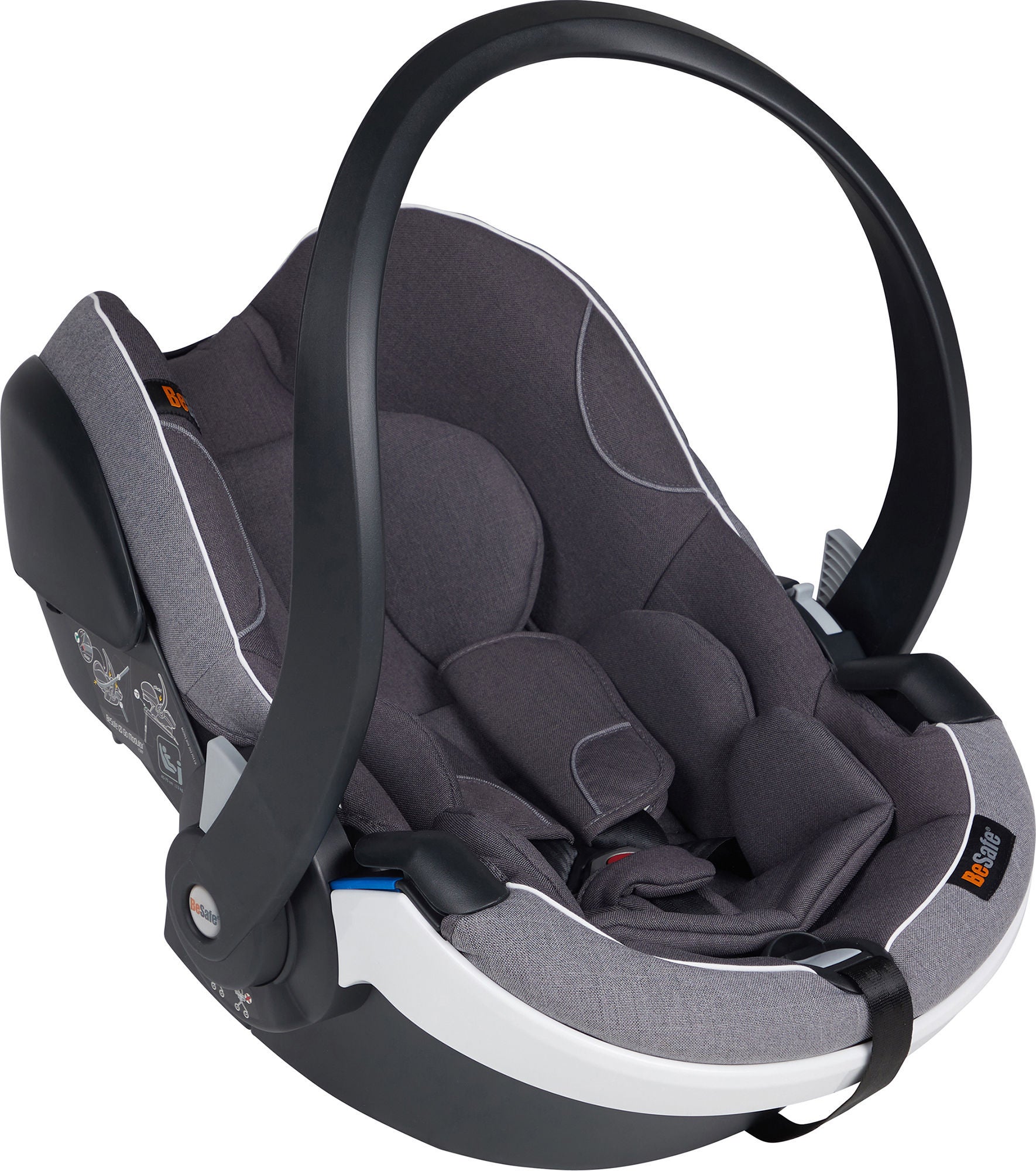 BeSafe iZi Go Modular X1 i-Size Autostol Baby, Metallic Mélange BeSafe iZi Go Modular X1 i-Size Autostol Baby, Metallic Mélange