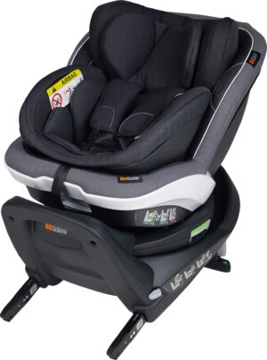 BeSafe iZi Twist B i-Size Autostol, Midnight Black Mèlange