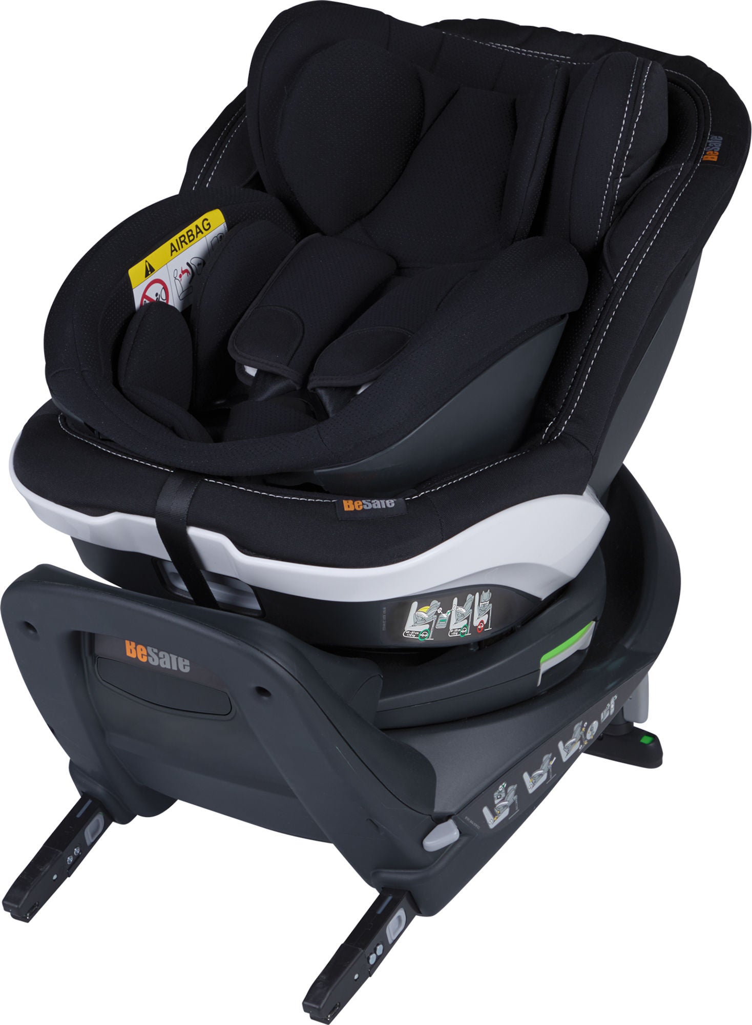 BeSafe iZi Twist B i-Size Autostol, Premium Car Interior Black BeSafe iZi Twist B i-Size Autostol, Premium Car Interior Black