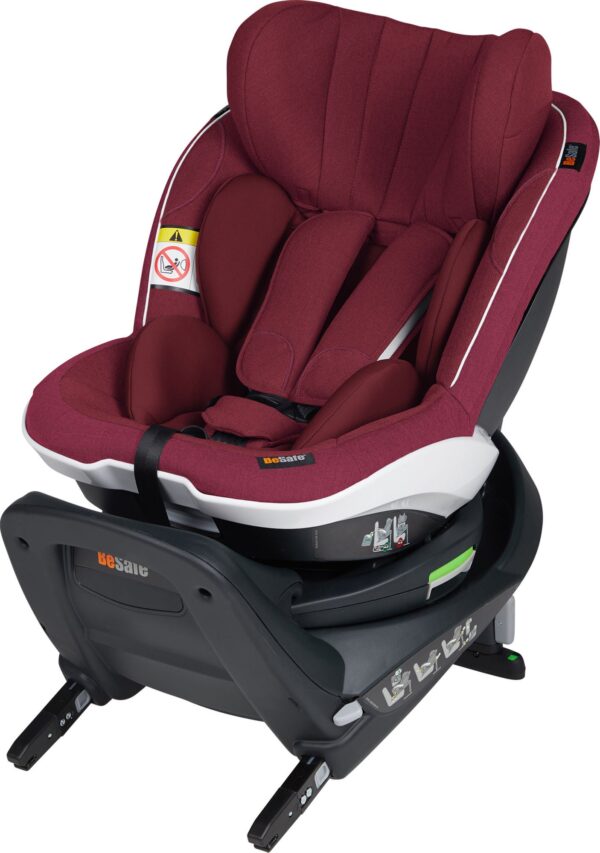 BeSafe iZi Twist i-Size Autostol, Burgundy Mèlange