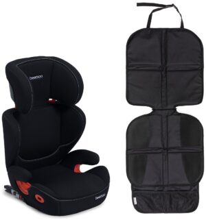 Beemoo Autostol Isofix & Sædebeskytter Lux, Black