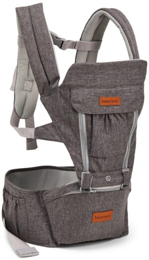 Beemoo Carry Comfort Adjust Bæresele, Grey