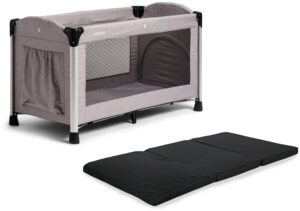 Beemoo Excellence Weekendseng inkl. Madras, Grey Melange/Black