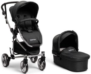 Beemoo Flexi Travel 3, Black Melange, Barnevogn