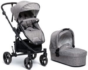 Beemoo Flexi Travel 3, Grey Melange, Barnevogn