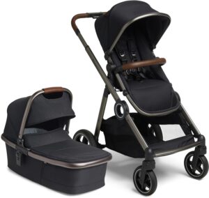 Beemoo Pro Multi Duovogn, Night Black/Adonized, Barnevogn