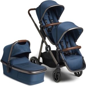 Beemoo Pro Multi Duovogn inkl. Søskendesæde, Midnight Blue/Andonized, Barnevogn