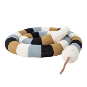 Bloomingville Soft Toy slange sengerand, Multi farvet, Bomuld