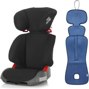 Britax Römer Adventure Autostol inkl. Ventilerende Hynde, Cosmos Black/Bijou Blue