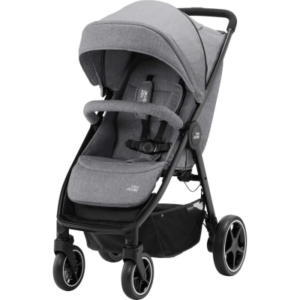 Britax Römer B-Agile M klapvogn - Elephant Grey
