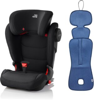 Britax Römer KIDFIX III M Autostol inkl. Ventilerende Hynde, Cosmos Black/Bijou Blue