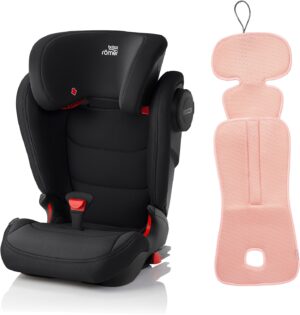 Britax Römer KIDFIX III M Autostol inkl. Ventilerende Hynde, Cosmos Black/Mellow Rose