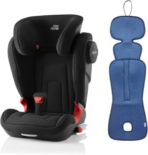 Britax Römer Kidfix 2 S inkl. Ventilerende Hynde, Cosmos Black/Bijou Blue