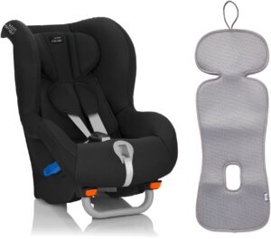 Britax Römer MAX-WAY Autostol inkl. Ventilerende Hynde, Cosmos Black/Grey