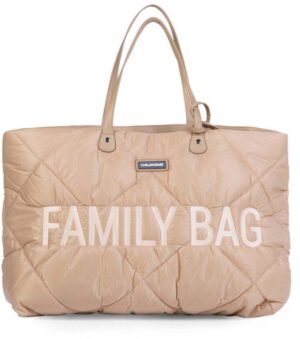 Childhome Family Puffered Pusletaske, Beige