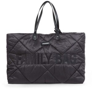 Childhome Family Puffered Pusletaske, Black