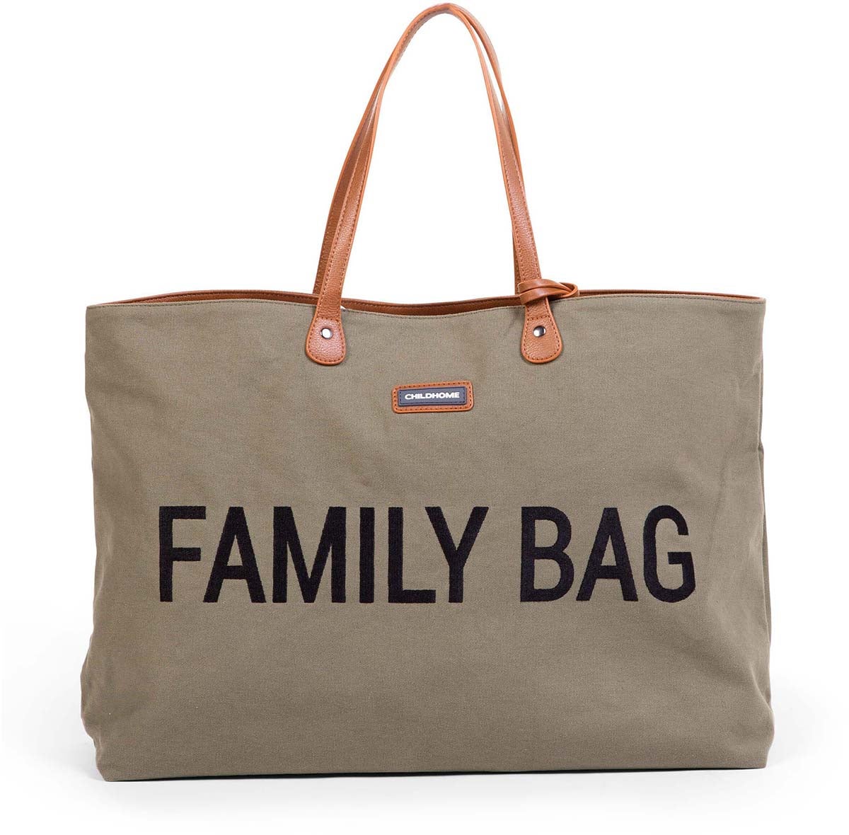 Childhome Family Pusletaske Teddy, Kaki Childhome Family Pusletaske Teddy, Kaki