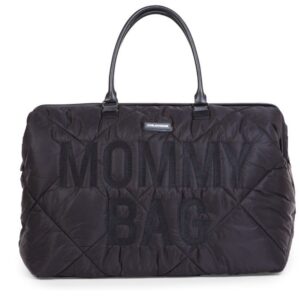Childhome Mommy Puffered Pusletaske, Sort