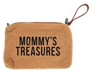 Childhome Mommy's Treasures Clutchtaske Teddy, Beige