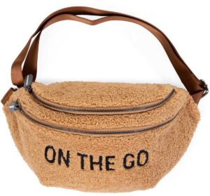 Childhome On The Go Bæltetaske Teddy, Beige