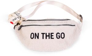 Childhome On The Go Bæltetaske Teddy, Off-White
