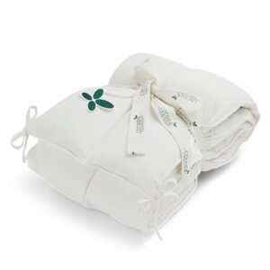 Cocoon Organic Kapok Sengerand til Babyseng 60x120 Soft Beige