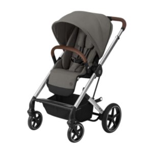 Cybex Balios S lux klapvogn sølv stel - Soho Grey