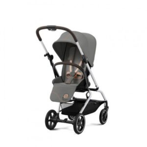 Cybex Eezy S Twist+ 2 klapvogn m. sølv stel - Lava Grey