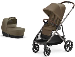 Cybex Gazelle S Duovogn, Taupe/ Classic Beige, Barnevogn
