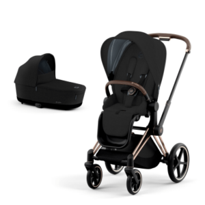 Cybex Priam 2022 2-I-1 Kombivogn - Stardust Black