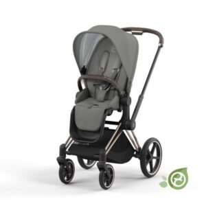 Cybex Priam Consious Collection 2022 klapvogn - Pearl Grey