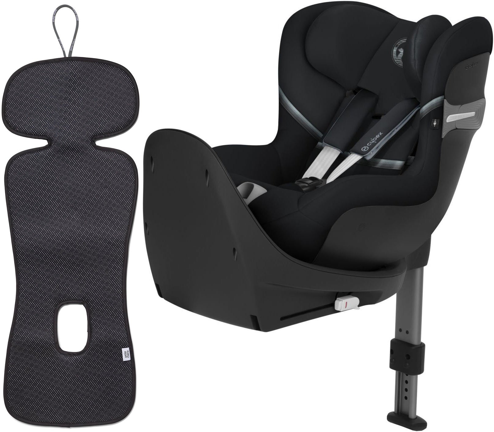 Cybex Sirona S2 i-Size Inkl. Ventilerende Hynde, Deep Black/Antracit Cybex Sirona S2 i-Size Inkl. Ventilerende Hynde, Deep Black/Antracit
