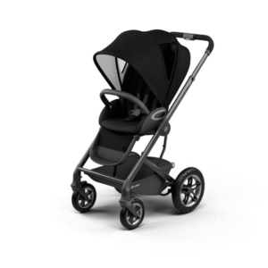 Cybex Talos S Lux Klapvogn - deep black på sort stel