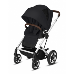 Cybex Talos S Lux klapvogn silver - Deep Black